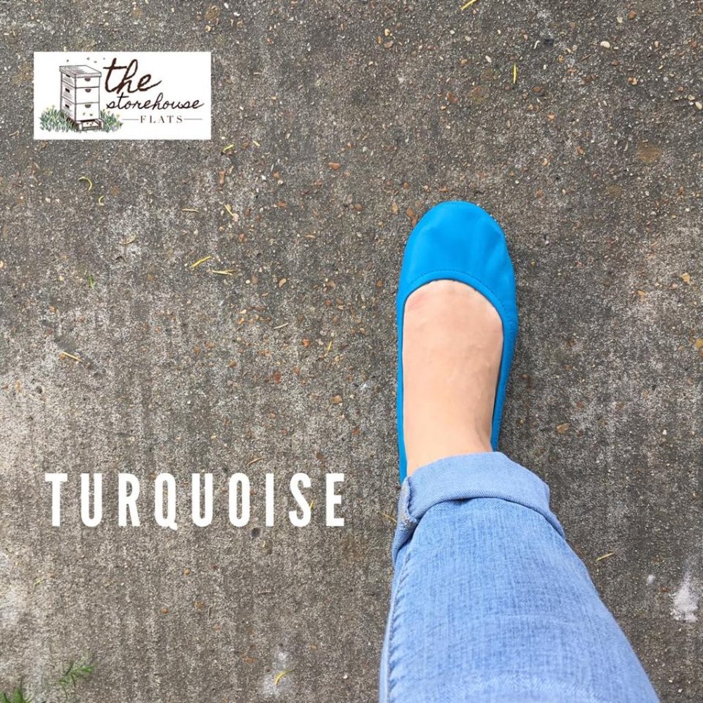 Storehouse Flats Classic Turquoise